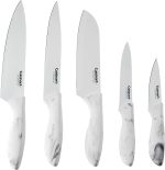 Cuisinart C55-12PCKSAM 12-Piece Ceramic Coated Stainless Steel Knives, Comes with 6-Blades and 6-Blade Guards, Color Coded to Reduce Risk of Cross Contamination, Jewel - Image 3